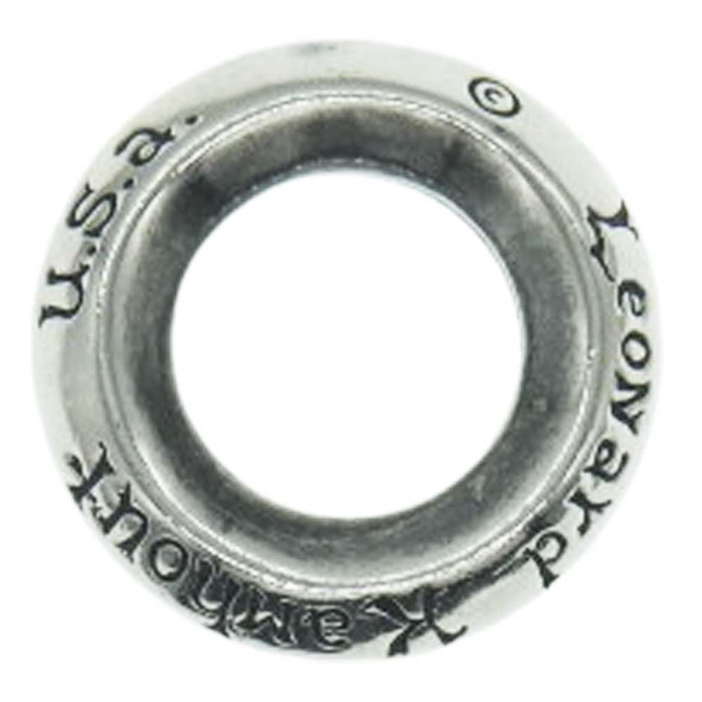 LEONARD KAMHOUT レナードカムホート 販売証明書付属 PENDANT I.D RING ペンダントトップ シルバー系【中古】