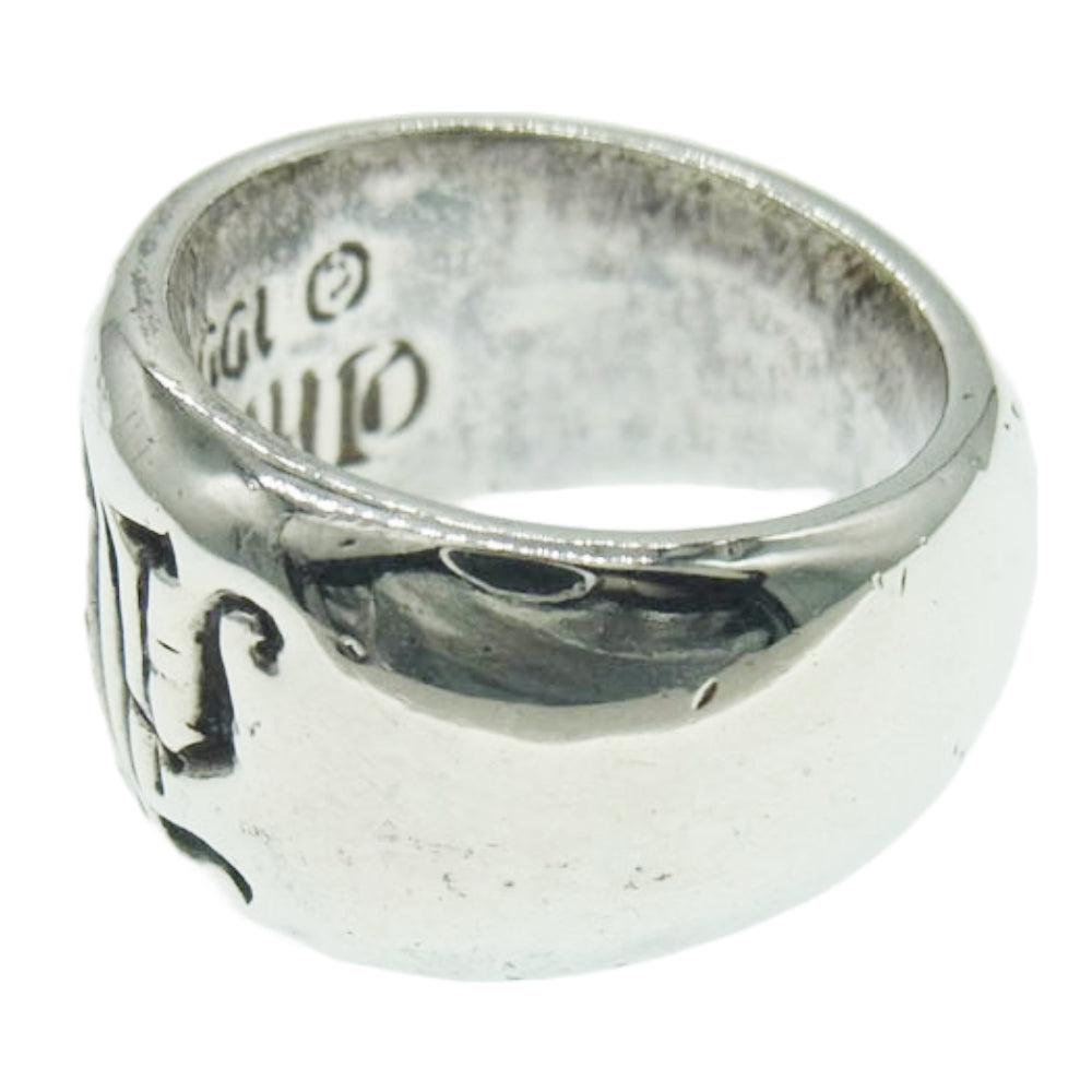CHROME HEARTS クロムハーツ（原本無） SEAL STAMP CH シール スタンプ リング シルバー系 14号【中古】