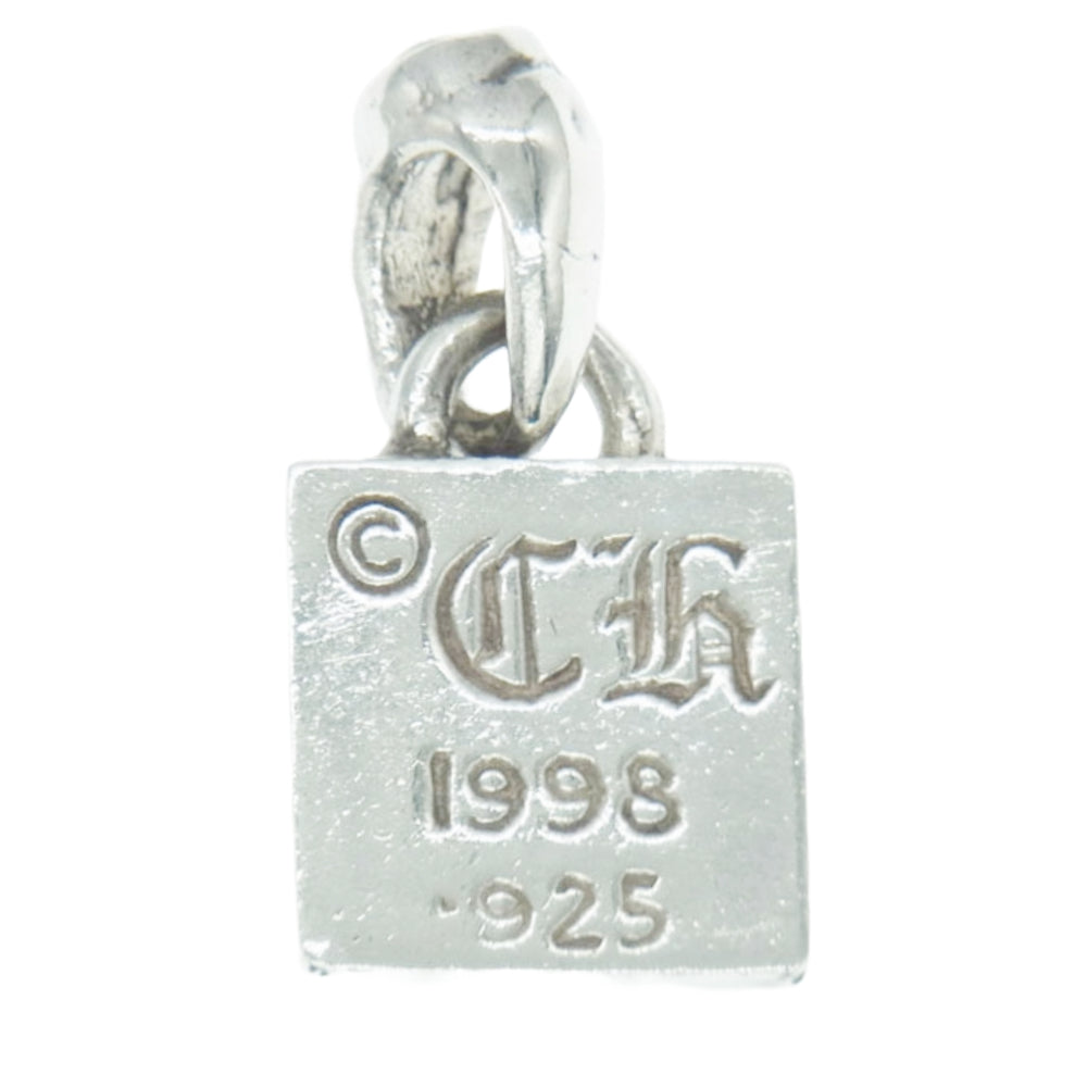 CHROME HEARTS クロムハーツ（原本無） FRAMED HEART フレームド ハート チャーム ペンダントトップ シルバー系【中古】