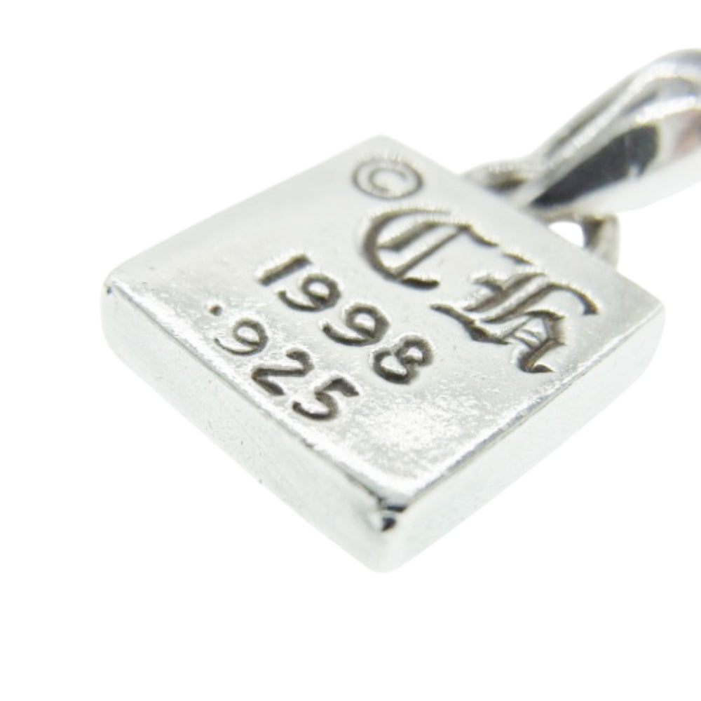 CHROME HEARTS クロムハーツ（原本無） FRAMED HEART フレームド ハート チャーム ペンダントトップ シルバー系【中古】