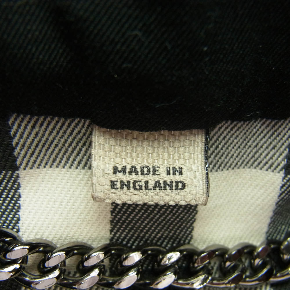 BURBERRY バーバリー Kensington ケンジントン トレンチコートノバチェック ロングコート ダブル ベルト ブラック M ブラック系 M【中古】