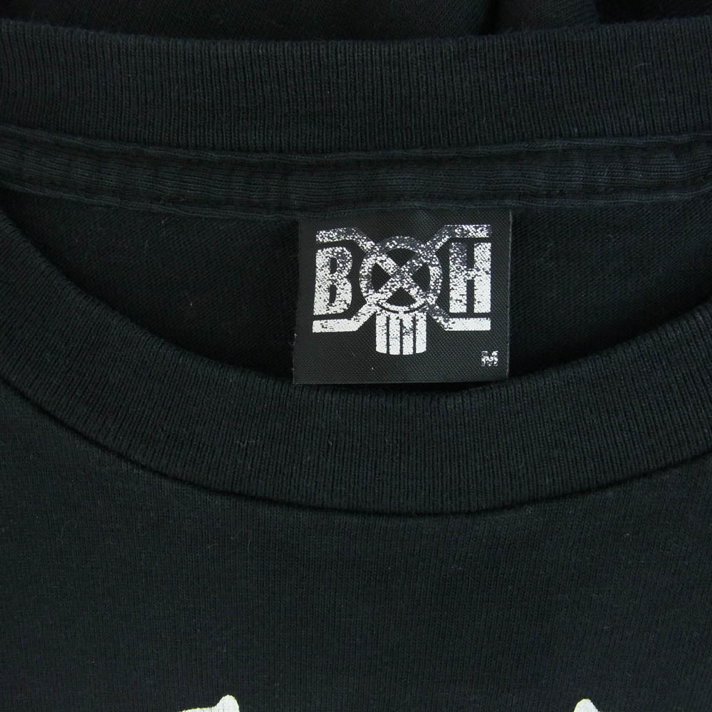 BOUNTY HUNTER バウンティーハンター フロント シールド ロゴ プリント 半袖 Tシャツ ブラック系 M【中古】