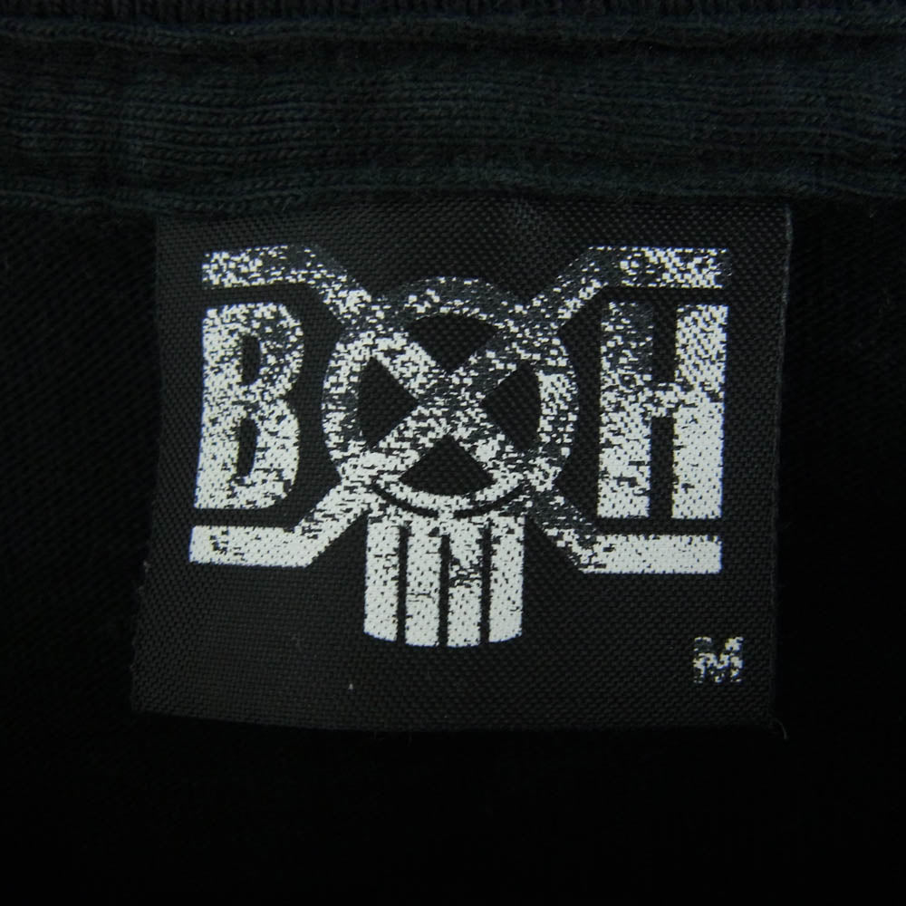 BOUNTY HUNTER バウンティーハンター フロント シールド ロゴ プリント 半袖 Tシャツ ブラック系 M【中古】