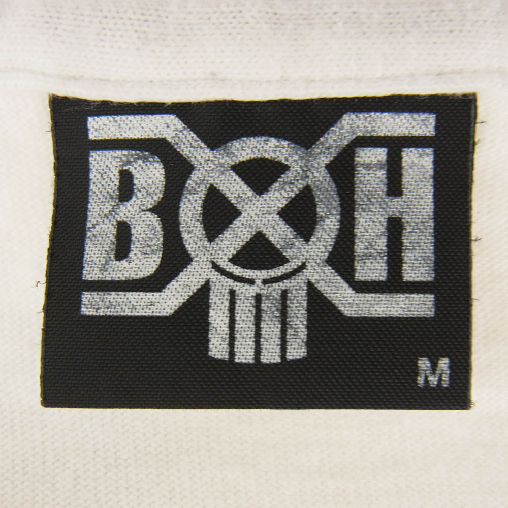 BOUNTY HUNTER バウンティーハンター 両面 ロゴ プリント 半袖 Tシャツ ホワイト系 M【中古】