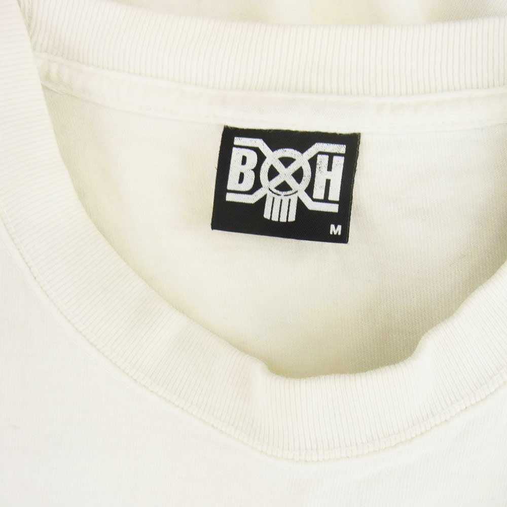 BOUNTY HUNTER バウンティーハンター 胸ポケット バックロゴ プリント 半袖 Tシャツ ホワイト系 M【中古】