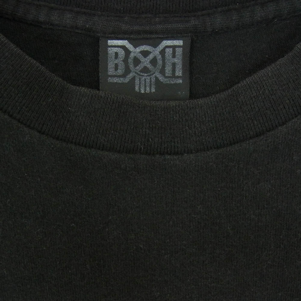 BOUNTY HUNTER バウンティーハンター 両面 プリント 半袖 Tシャツ ブラック系 サイズ表記無【中古】