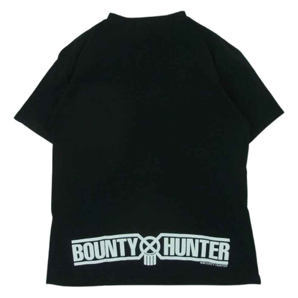 BOUNTY HUNTER バウンティーハンター フロント ロゴ プリント 半袖 Tシャツ ブラック系 M【中古】