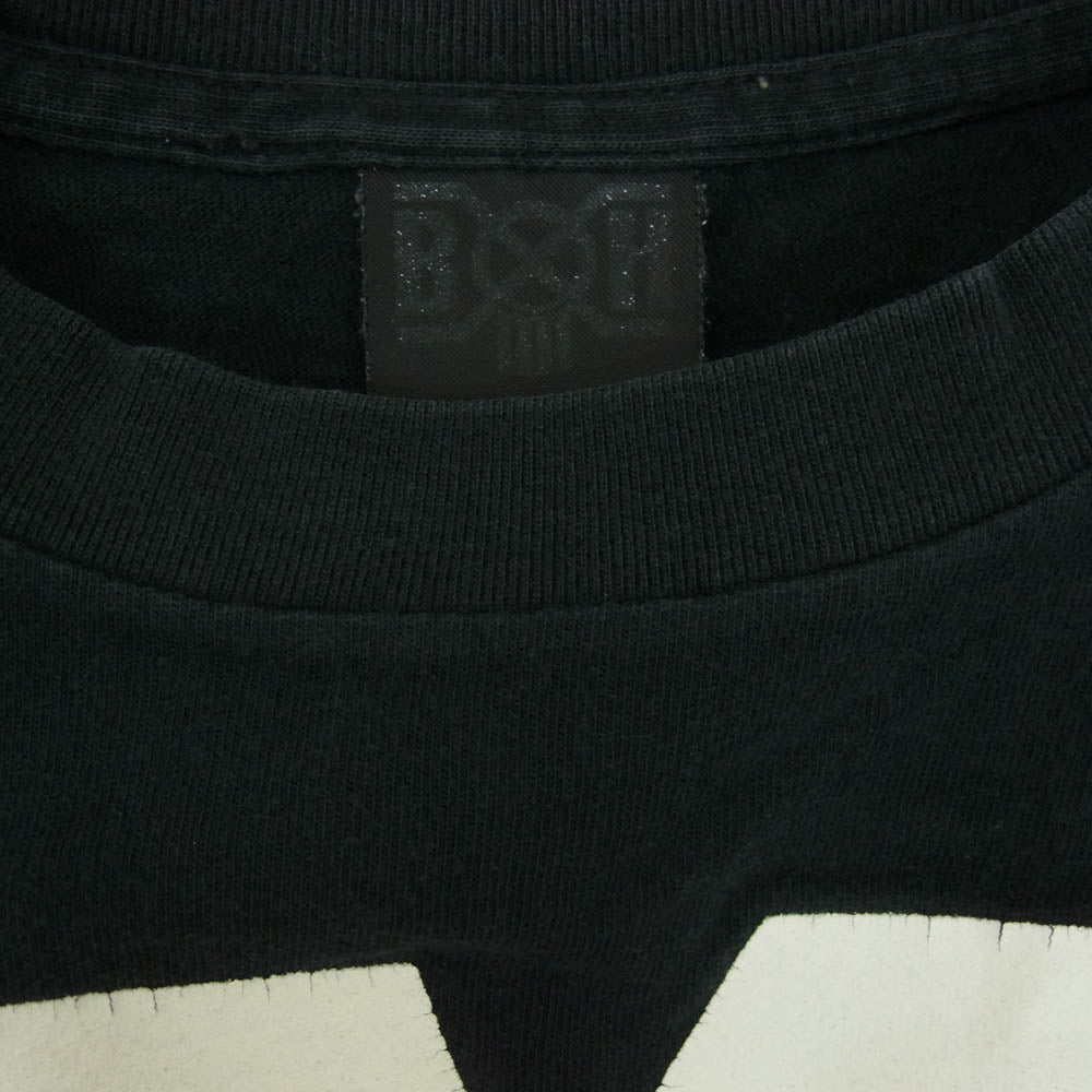 BOUNTY HUNTER バウンティーハンター BXH ロゴ プリント 半袖 Tシャツ ブラック系 サイズ表記無【中古】