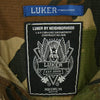 LUKER BY NEIGHBORHOOD ルーカーバイネイバーフッド 111OALK-SHM01 ワッペン付き 迷彩柄 半袖 シャツ カーキ系 マルチカラー系 M【中古】