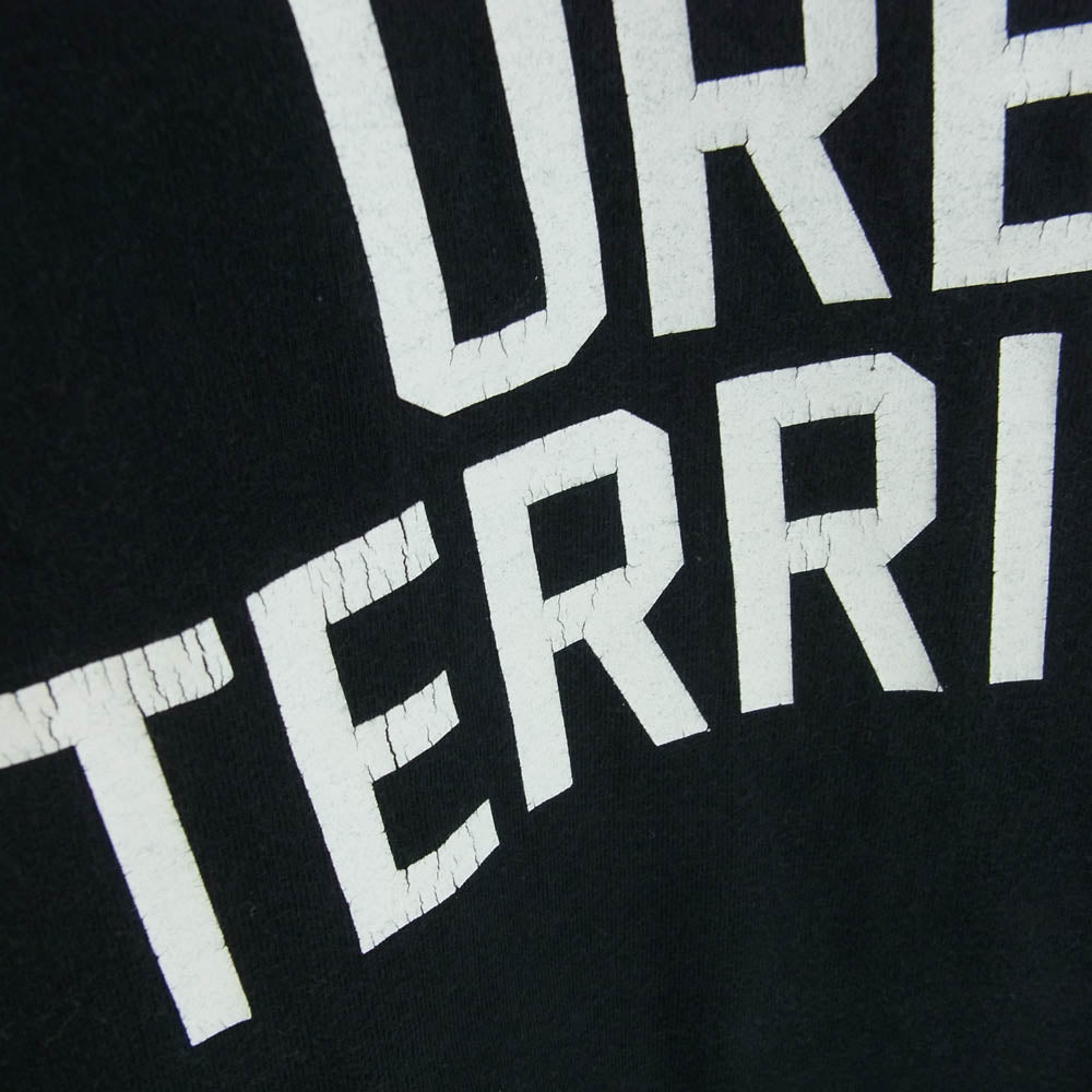 WTAPS ダブルタップス URBAN TERRITORY カレッジ ロゴ プリント 半袖 Tシャツ ネイビー系 2【中古】