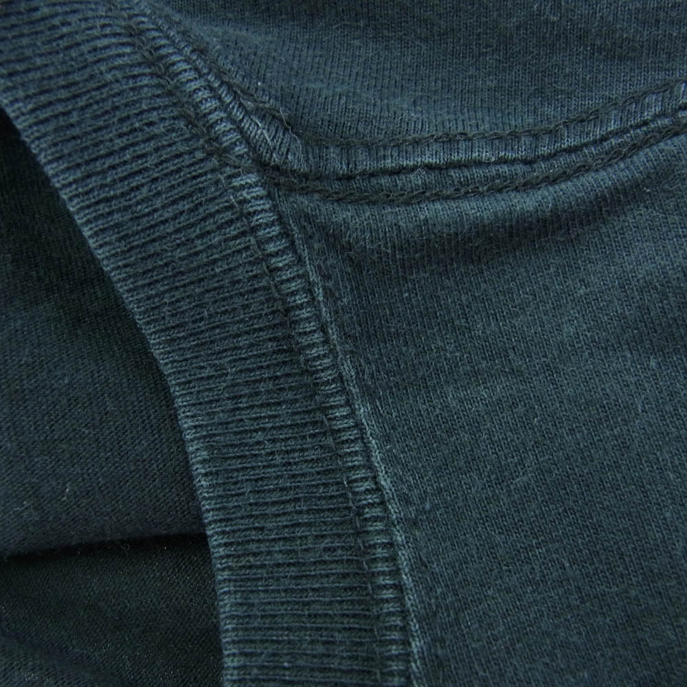 WTAPS ダブルタップス URBAN TERRITORY カレッジ ロゴ プリント 半袖 Tシャツ ネイビー系 2【中古】