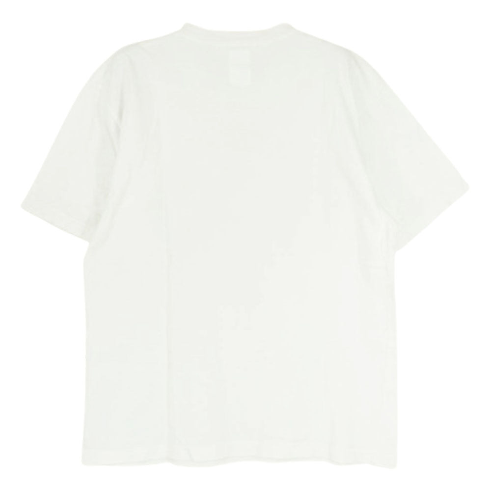 NEIGHBORHOOD ネイバーフッド 09SS PUSHEAD フロント スカル プリント 半袖 Tシャツ ホワイト系 1【中古】
