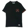 NEIGHBORHOOD ネイバーフッド OriginalFake オリジナルフェイク 胸ポケット ロゴプリント 半袖 Tシャツ ブラック系 S【中古】