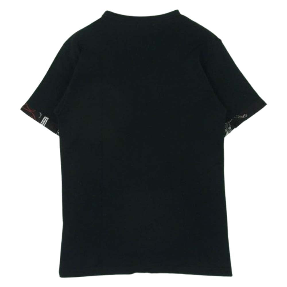 NEIGHBORHOOD ネイバーフッド OriginalFake オリジナルフェイク 胸ポケット ロゴプリント 半袖 Tシャツ ブラック系 S【中古】
