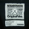 NEIGHBORHOOD ネイバーフッド OriginalFake オリジナルフェイク 胸ポケット ロゴプリント 半袖 Tシャツ ブラック系 S【中古】