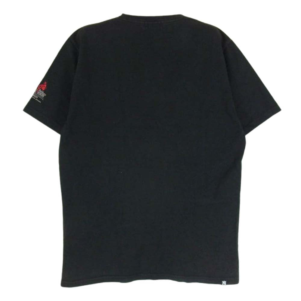 HYSTERIC GLAMOUR ヒステリックグラマー NEIGHBORHOOD ネイバーフッド DEVIL WOMAN プリント 半袖 Tシャツ ブラック系 M【中古】