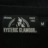 HYSTERIC GLAMOUR ヒステリックグラマー NEIGHBORHOOD ネイバーフッド DEVIL WOMAN プリント 半袖 Tシャツ ブラック系 M【中古】