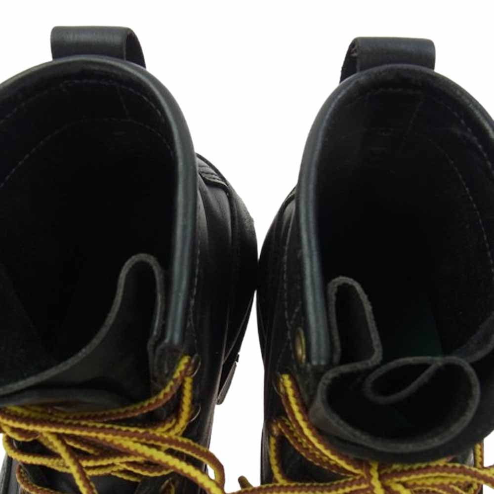 WHITE'S BOOTS ホワイツブーツ SMOKE JUMPER スモークジャンパー レースアップ ブーツ ブラック系 7.5【中古】