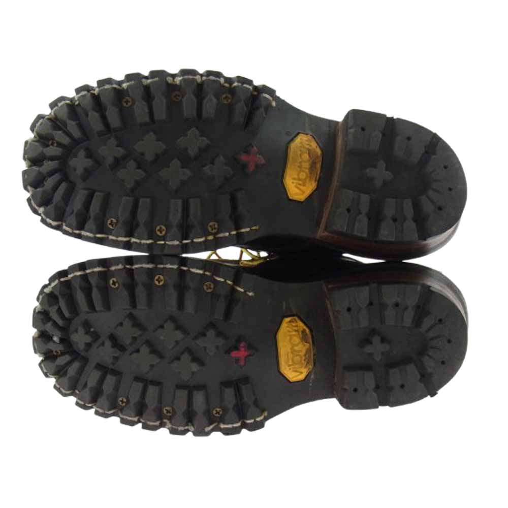 WHITE'S BOOTS ホワイツブーツ SMOKE JUMPER スモークジャンパー レースアップ ブーツ ブラック系 7.5【中古】