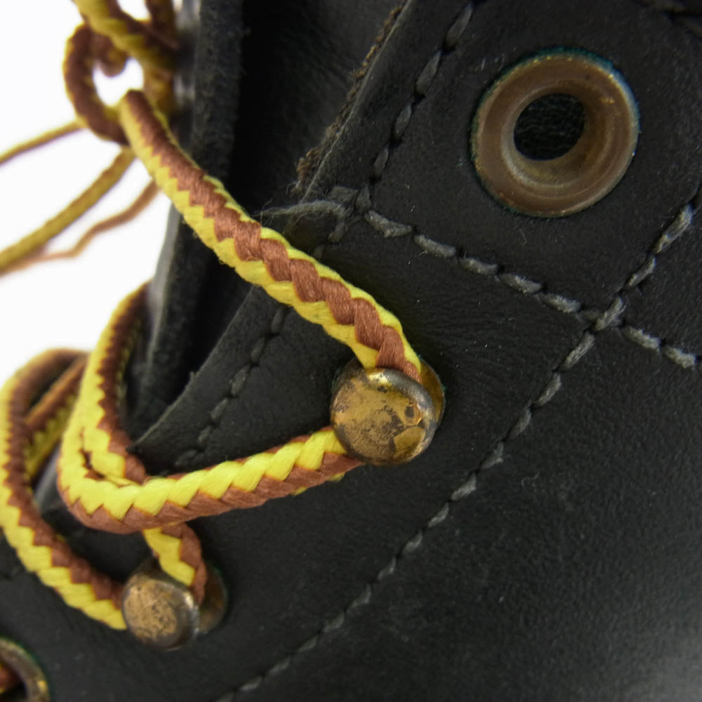 WHITE'S BOOTS ホワイツブーツ SMOKE JUMPER スモークジャンパー レースアップ ブーツ ブラック系 7.5【中古】