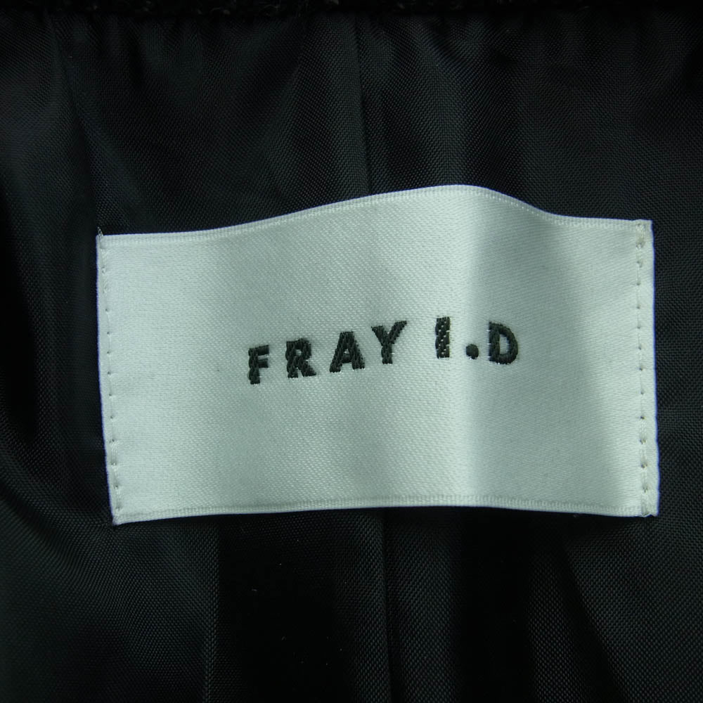 FRAY I.D フレイアイディー FWFC245035 テーラード オーバー ジャケット コート グレー系 1【中古】