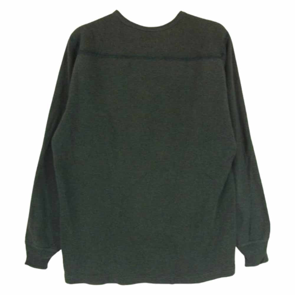 LOST CONTROL ロストコントロール L11F3-1097 ラグラン クルーネック スウェット カットソー グレー系 1【中古】