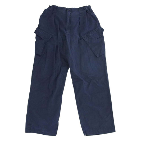 British Army イギリス軍 8415-99-280-2684 Royal Navy イギリス軍 コンバット トラウザー カーゴパンツ ネイビー系 85/104/120【中古】