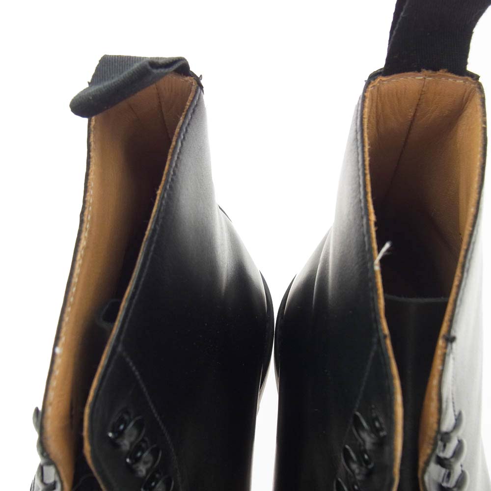 CROCKETT&JONES クロケットアンドジョーンズ CONISTON コニストン レースアップ ブーツ ブラック系 7E【新古品】【未使用】【中古】