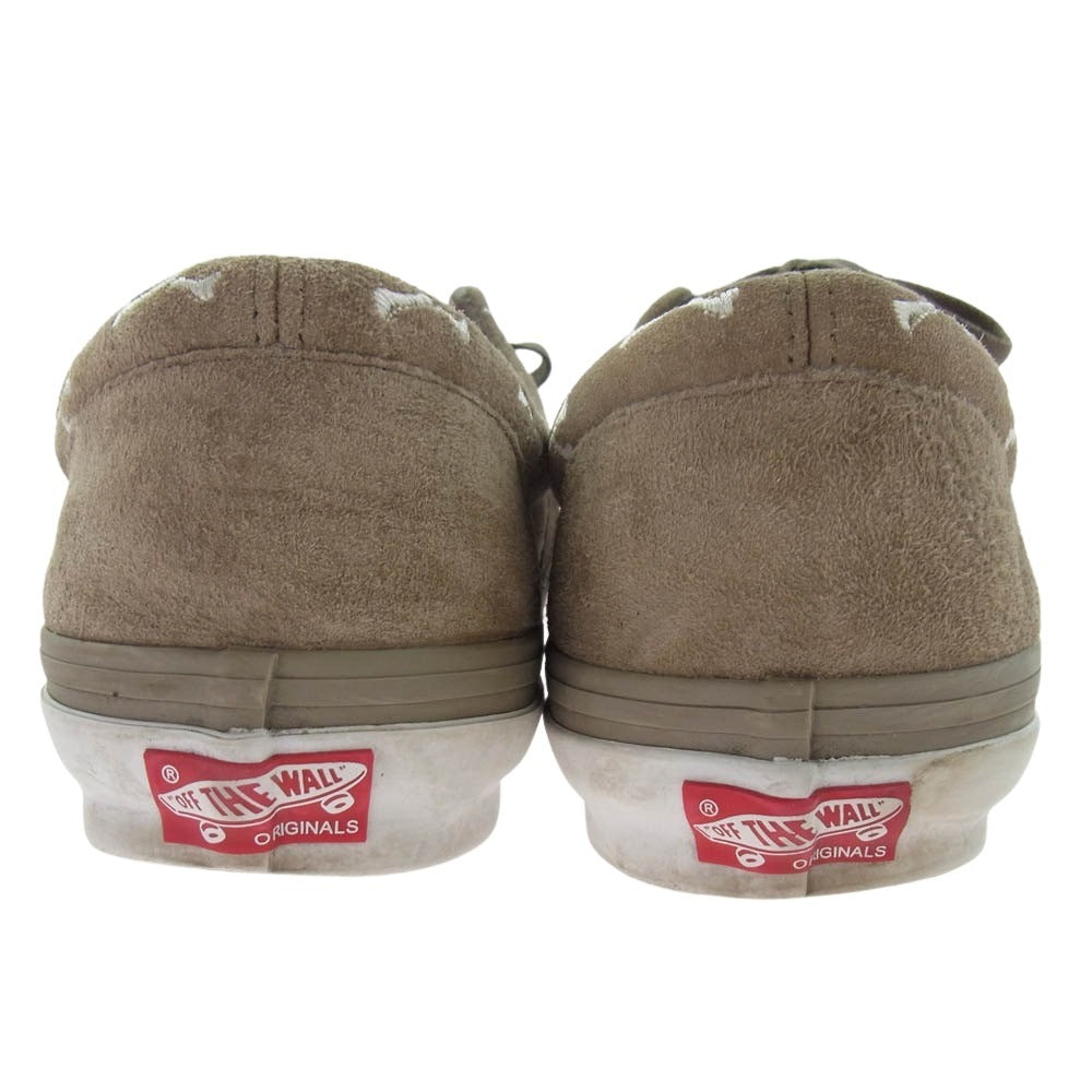 VANS バンズ VN0A3CXNBMD1 × WTAPS ダブルタップス VAULT OG Era Lx Bones Coyote クロスボーン ローカット スニーカー ブラウン系 29.5cm【中古】
