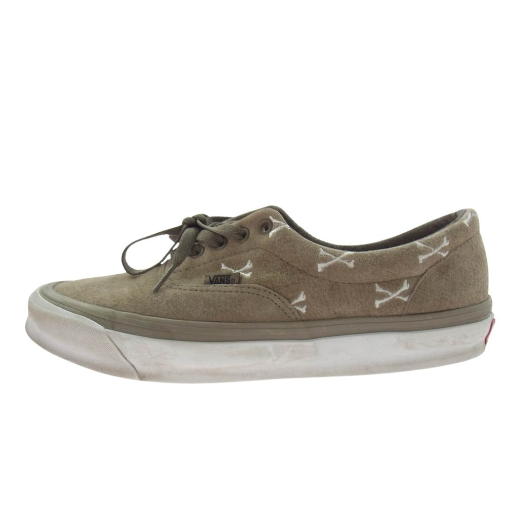 VANS バンズ VN0A3CXNBMD1 × WTAPS ダブルタップス VAULT OG Era Lx Bones Coyote クロスボーン ローカット スニーカー ブラウン系 29.5cm【中古】