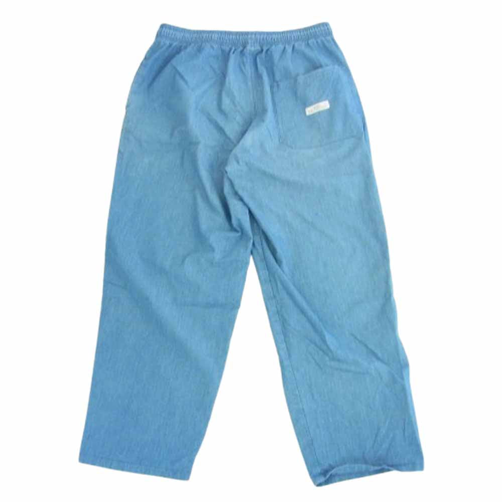WTAPS ダブルタップス 22SS 221WVDT-PTM03 SEAGULL 03 RIPSTOP OP DENIM リップストップ イージーウエスト パンツ インディゴブルー系 04【中古】
