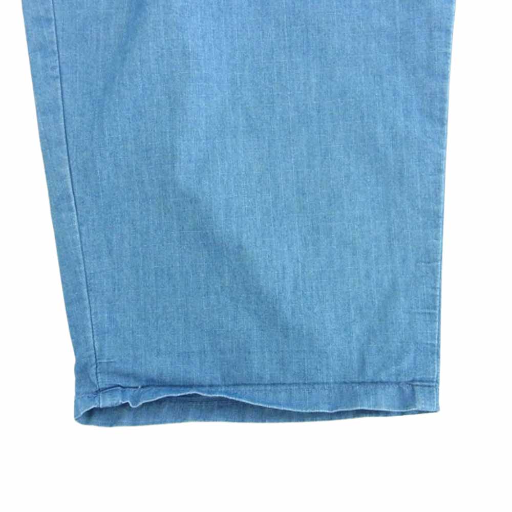 WTAPS ダブルタップス 22SS 221WVDT-PTM03 SEAGULL 03 RIPSTOP OP DENIM リップストップ イージーウエスト パンツ インディゴブルー系 04【中古】