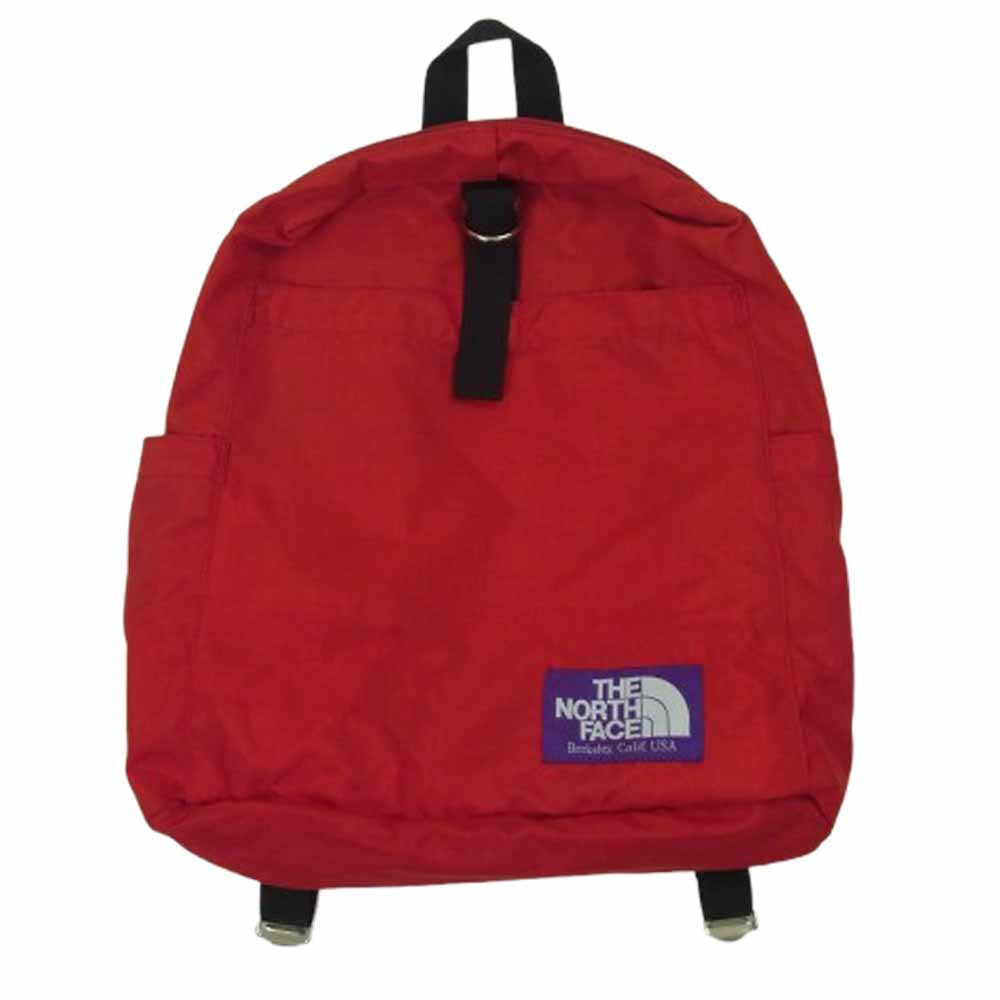 THE NORTH FACE ノースフェイス NN7753N PURPLE LABEL パープル レーベル Book Rac Pack M ナイロン バックパック リュック レッド系【中古】