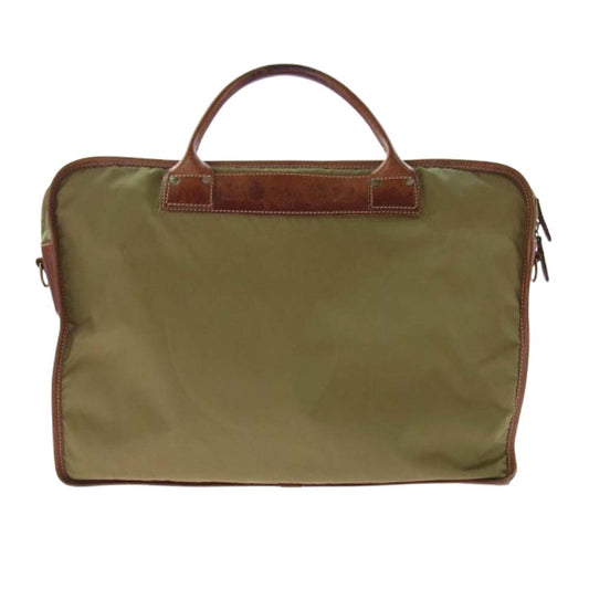 Felisi フェリージ ビジネス バッグ ブリーフケース カーキ系【中古】