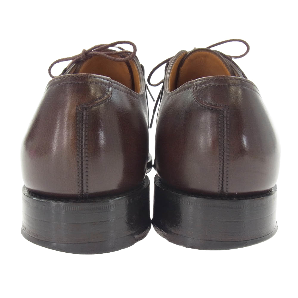 John Lobb ジョンロブ 8695 SADDLE レザー シューズ 革靴 ブラウン系 7.5E【中古】