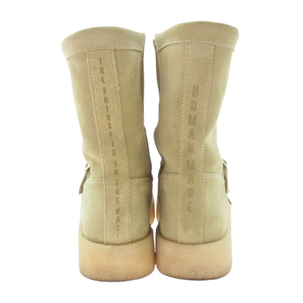 HUMAN MADE ヒューマンメイド Clarks Desert Beige クラークス デザート ベージュ ベージュ系 UK8【美品】【中古】
