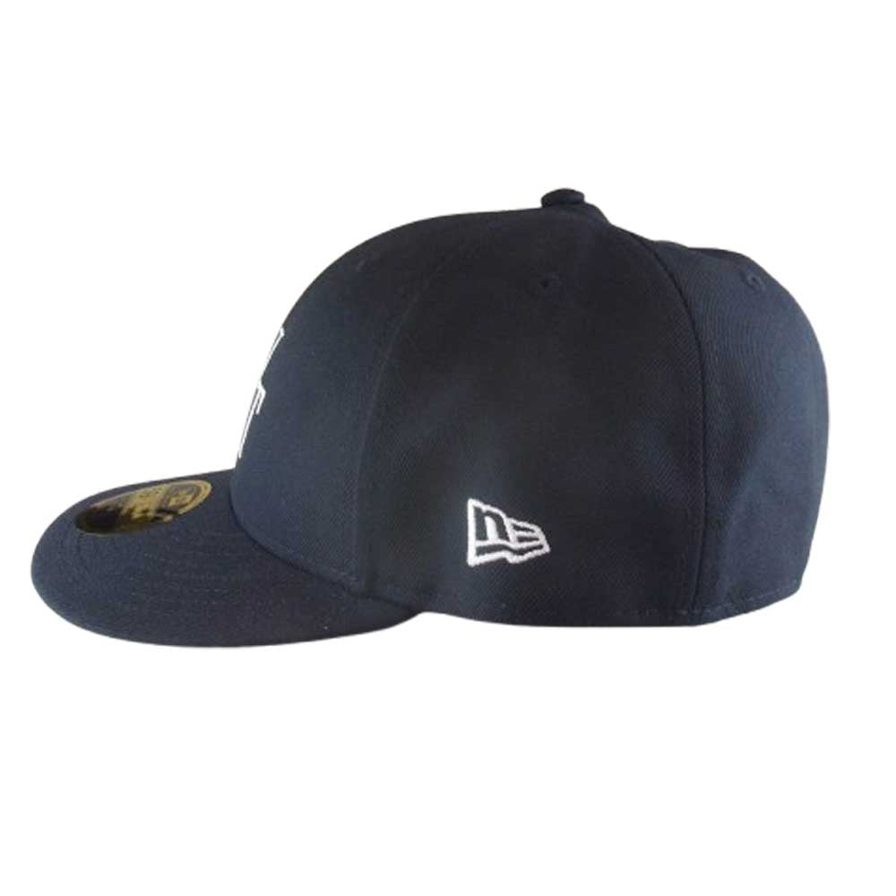 WTAPS ダブルタップス 251NENED-HT02 59FIFTY LOW PROFILE CAP POLY TWILL NEWERA ニューエラ ロゴ刺繍 キャップ 帽子 ネイビー系 03【極上美品】【中古】