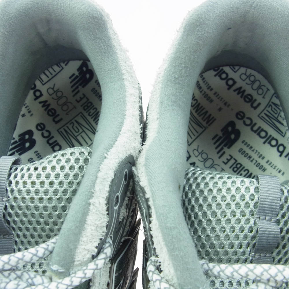 NEW BALANCE ニューバランス M1906RNI N.HOOLYWOOD INVINCIBLE 1906R Gray エヌハリウッド インヴィンシブル グレー ローカット スニーカー グレー系 26.5cm【中古】
