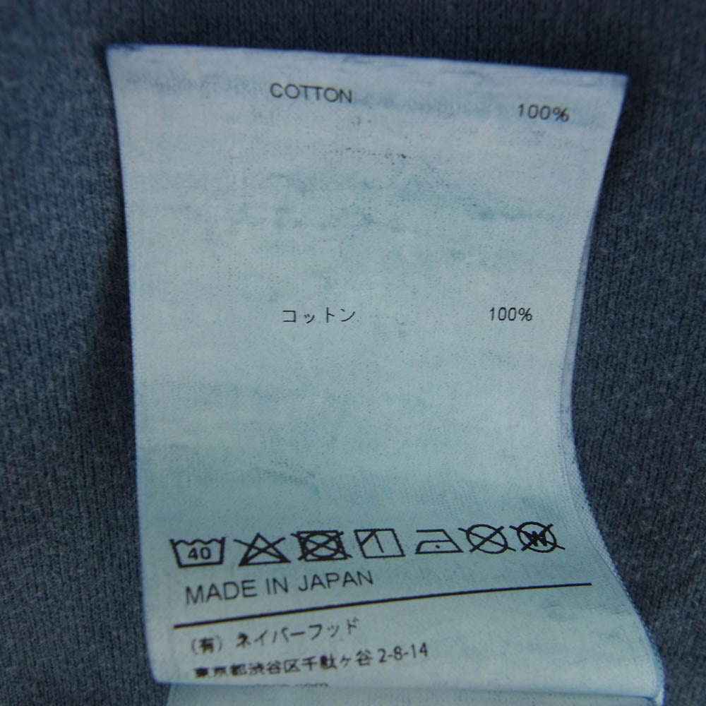 WTAPS ダブルタップス 21SS 211ATDT-CSM07 HOME BASE L/S COTTON ホームベース ロングスリーブ 長袖 Tシャツ カットソー ブルー系 X 04【新古品】【未使用】【中古】