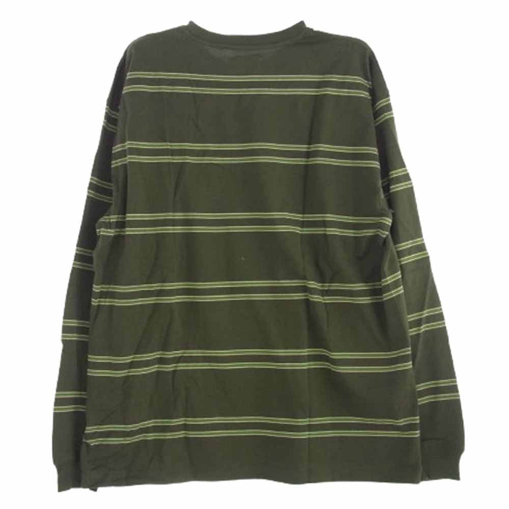WTAPS ダブルタップス 21SS 211ATDT-CSM24 JAM 02 LS  COTTON ロングスリーブ Tシャツ ロンT 長袖 グリーン グリーン系 4【新古品】【未使用】【中古】