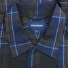 DESCENDANT ディセンダント 21SS 211BRDS-SHM06 MILPITAS CHECK LS SHIRT オープンカラー 長袖 チェック シャツ ネイビー系 ブラウン系 2【新古品】【未使用】【中古】