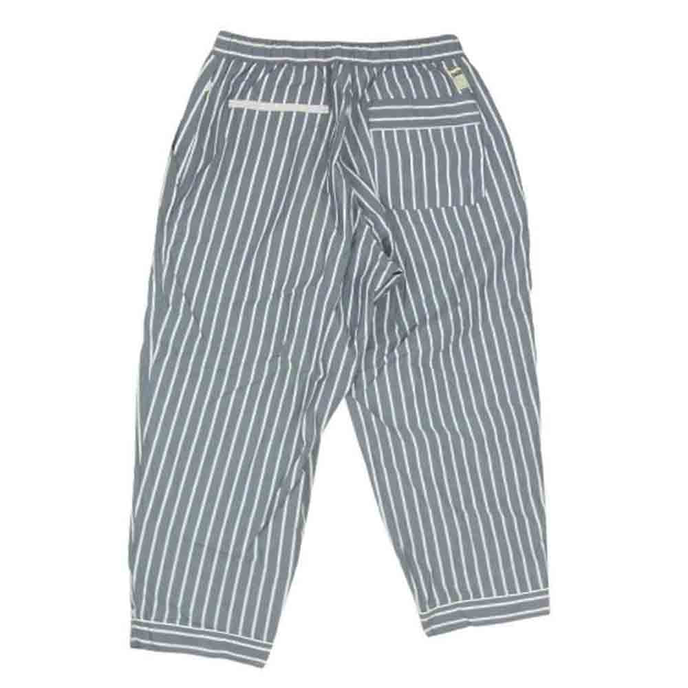 BEAMS ビームス 22SS 11-24-3341-139 SSZ エス エス ズィー 瀬名PJ PANTS ストライプ イージー パンツ ネイビー系 M【新古品】【未使用】【中古】