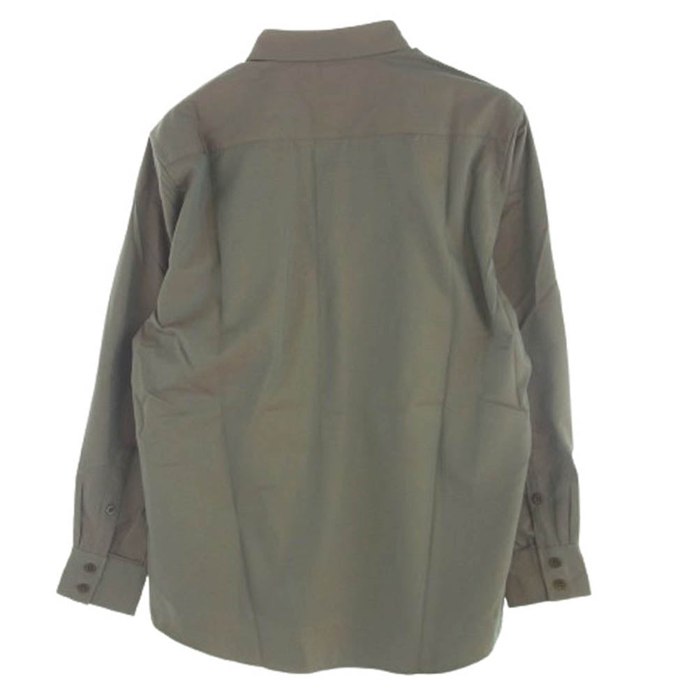 WTAPS ダブルタップス 20AW 202TQDT-SHM01 BD LS RAPO TWILL ボタンダウン 長袖 シャツ カーキ系 X 03【新古品】【未使用】【中古】