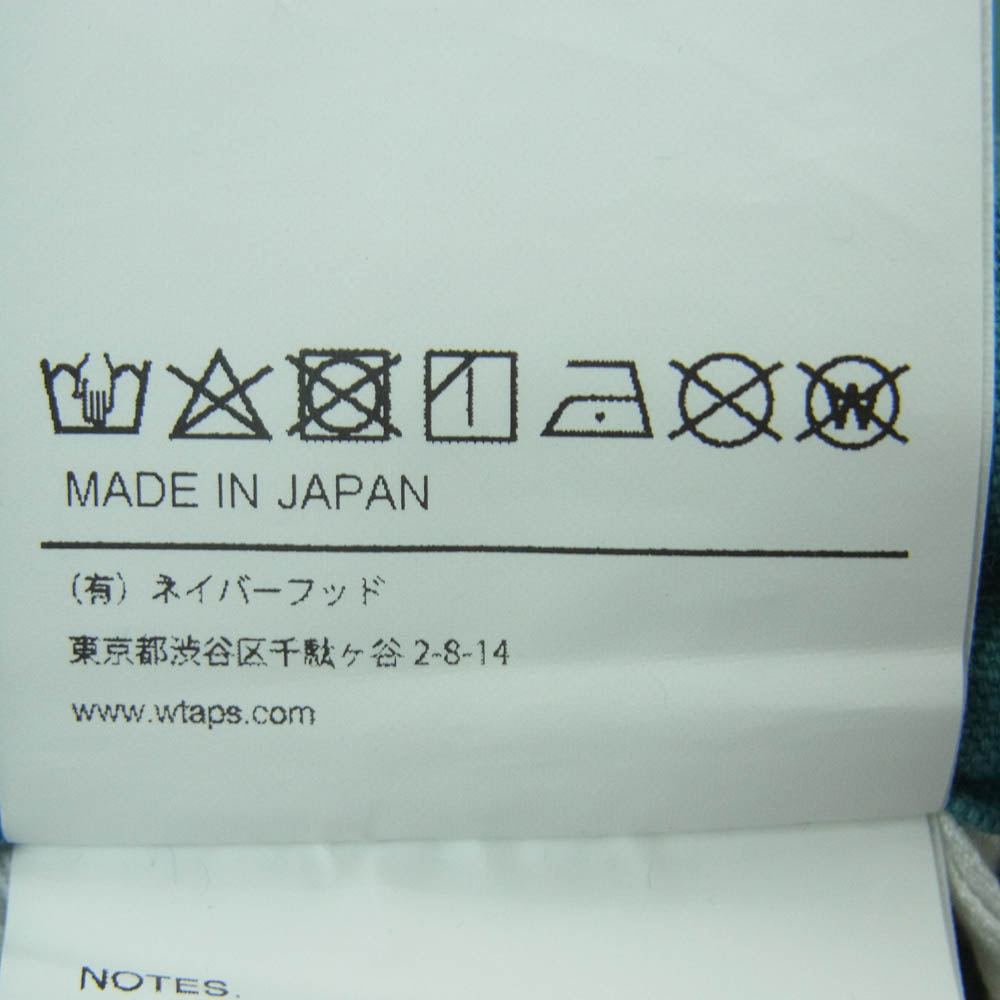 WTAPS ダブルタップス 23SS 231WVDT-PTM05 SHORTS BIRTH ショーツ ショート ハーフ パンツ グリーン系 02【新古品】【未使用】【中古】