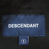 DESCENDANT ディセンダント 23AW 232WVDS-PTM01 SMOCK OXFORD TROUSERS CORDURA オックスフォード コーデュラ パンツ ブラック系 1【新古品】【未使用】【中古】