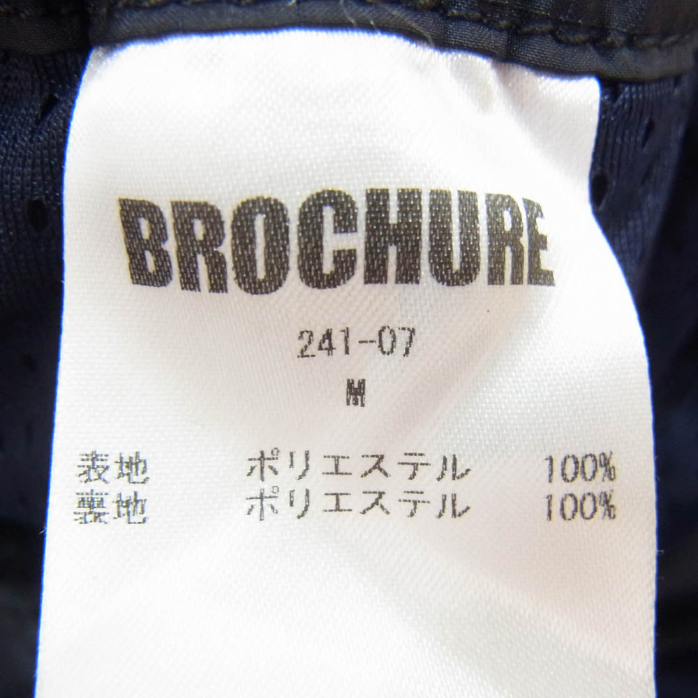 ブローシュア 24SS 241-07 SHAKA RIP EASY シャカ リップ イージー パンツ ネイビー系 M【新古品】【未使用】【中古】