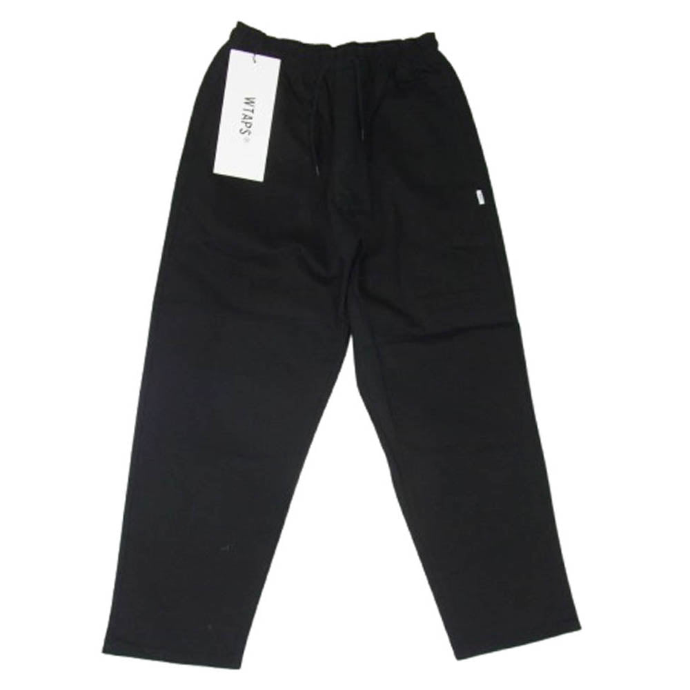 WTAPS ダブルタップス 20AW 202BRDT-PYM03 CHEF TROUSERS シェフ トラウザーズ イージー パンツ ブラック系 X01【美品】【中古】