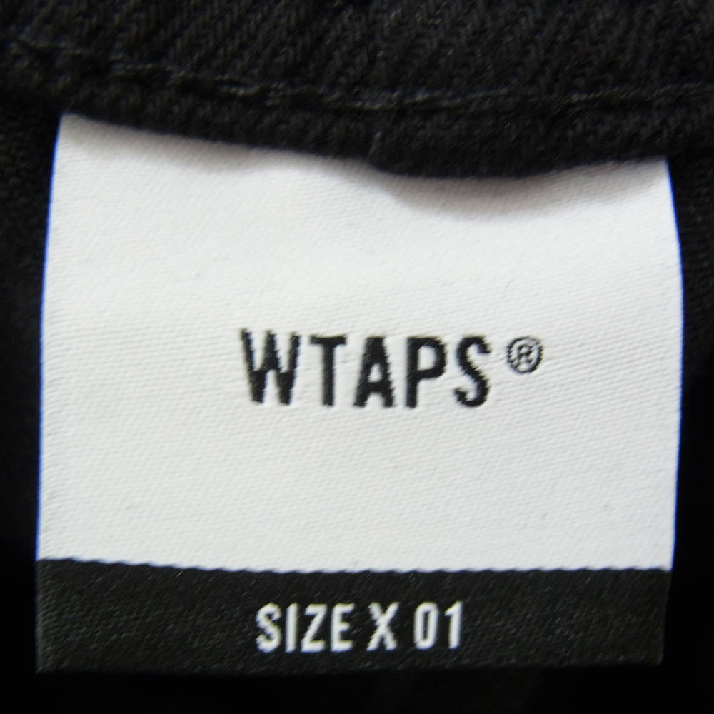 WTAPS ダブルタップス 20AW 202BRDT-PYM03 CHEF TROUSERS シェフ トラウザーズ イージー パンツ ブラック系 X01【美品】【中古】