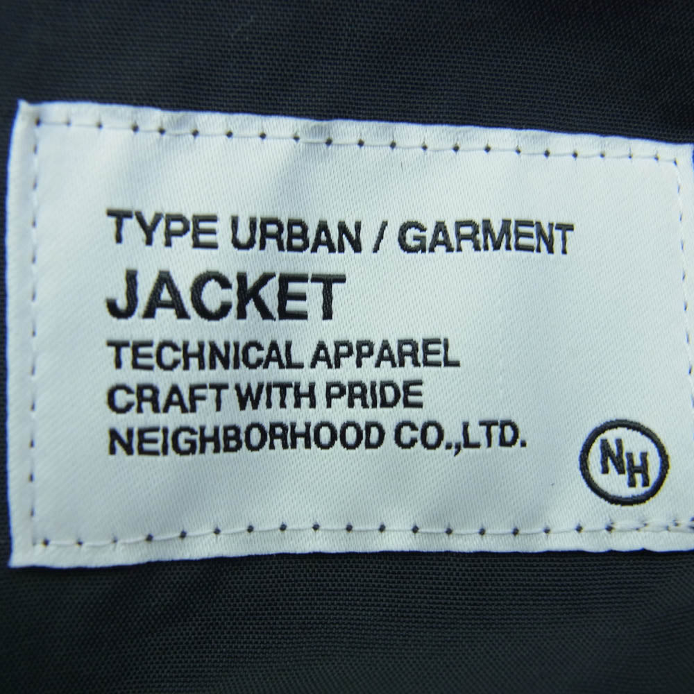 NEIGHBORHOOD ネイバーフッド 23SS 231AQNH-JKM01 BICOLOR TRACK JACKET ロゴワッペン バイカラー トラック ジャケット ブラック系 ダークグレー系 XL【新古品】【未使用】【中古】