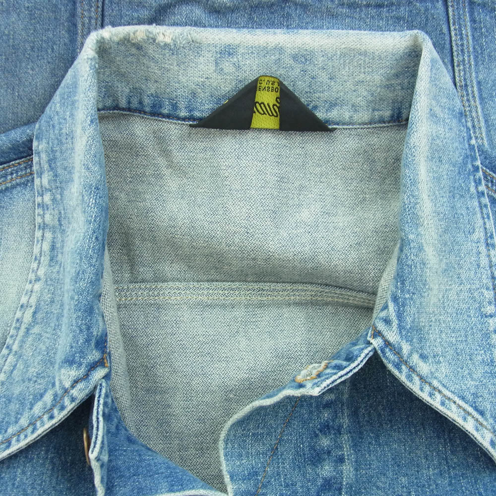 N.HOOLYWOOD エヌハリウッド 24SS 6241-WR01-020 pieces Wrangler DENIM JACKET ラングラー デニム ジャケット インディゴブルー系 36【新古品】【未使用】【中古】